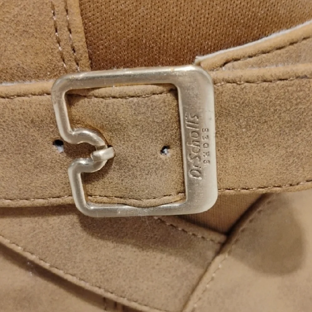 (#209) SALE! NWOT Dr. Scholls Stylish Tan Knee-High Boots Never Worn No Box